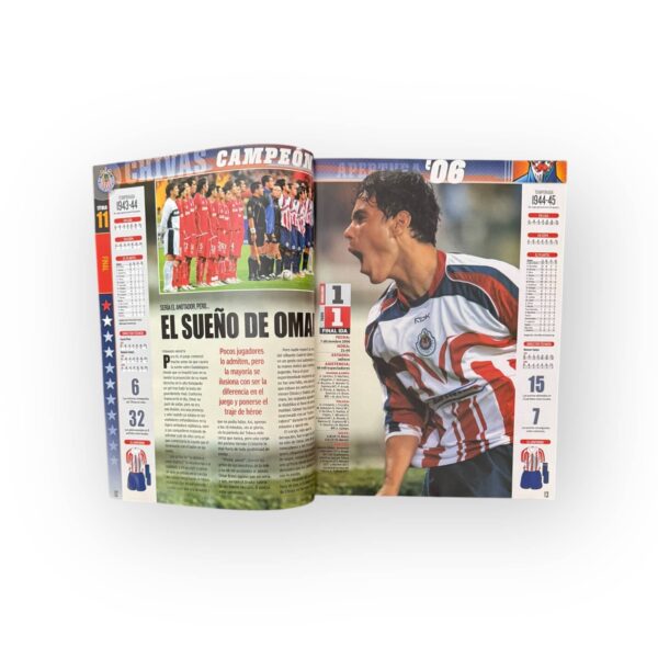 Revista - CAMPEÓN APERTURA 2006 - CHIVAS - Imagen 2
