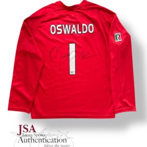 Autógrafo Oswaldo Sanchez