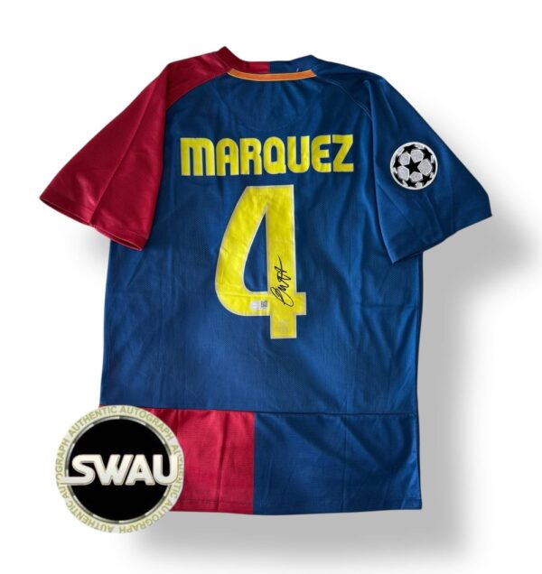 Autógrafo Rafa Marquez - Barcelona