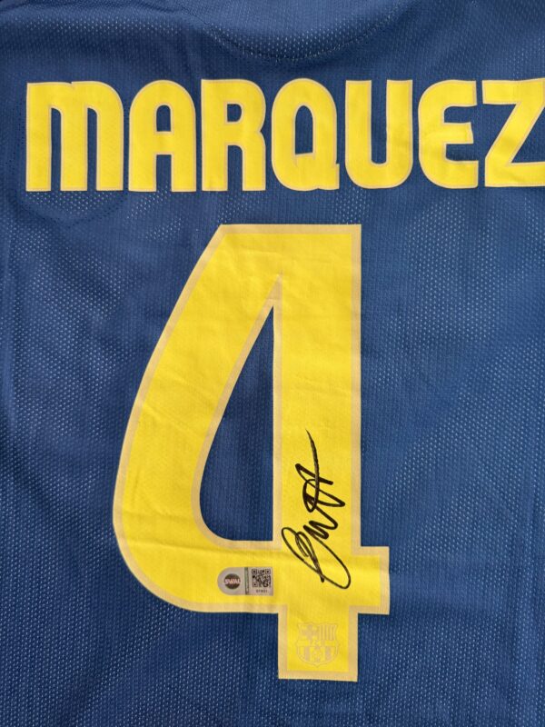 Autógrafo Rafa Marquez - Barcelona - Imagen 2