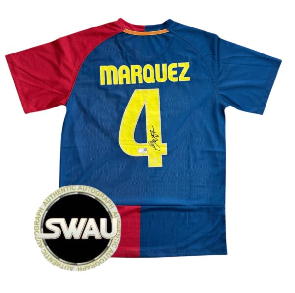 Autógrafo Rafa Marquez Footballrepublic.mx