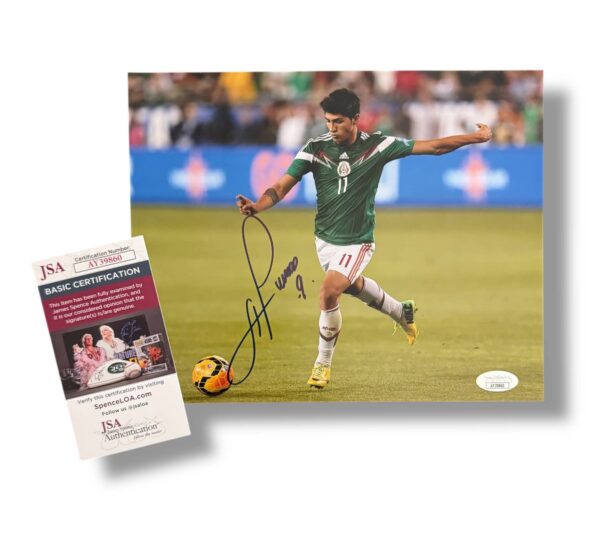 Autógrafo Alan Pulido