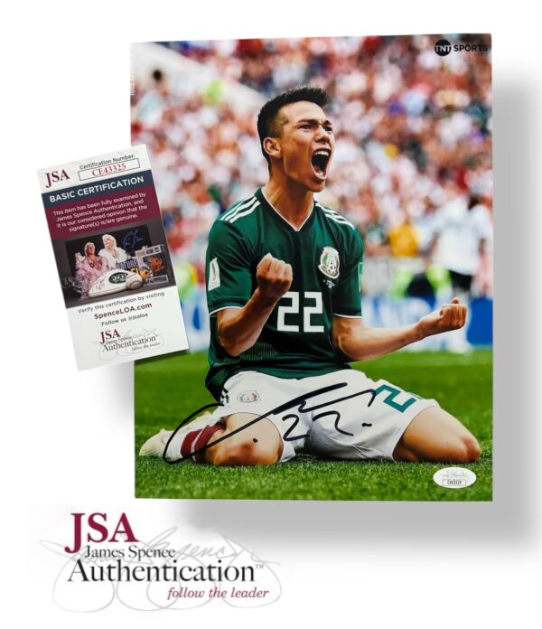 Hirving Lozano Autografo