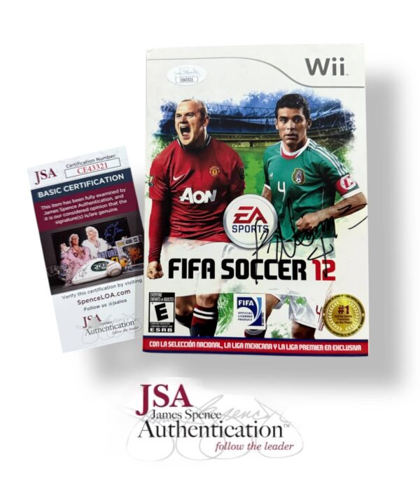 Autógrafo Rafa Marquez - FIFA 2012  - Wii - JSA
