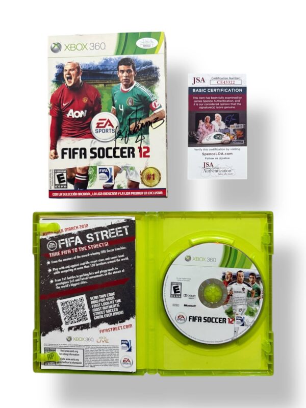 Autógrafo Rafa Marquez - FIFA 2012  - Xbox 360 - JSA - Imagen 3