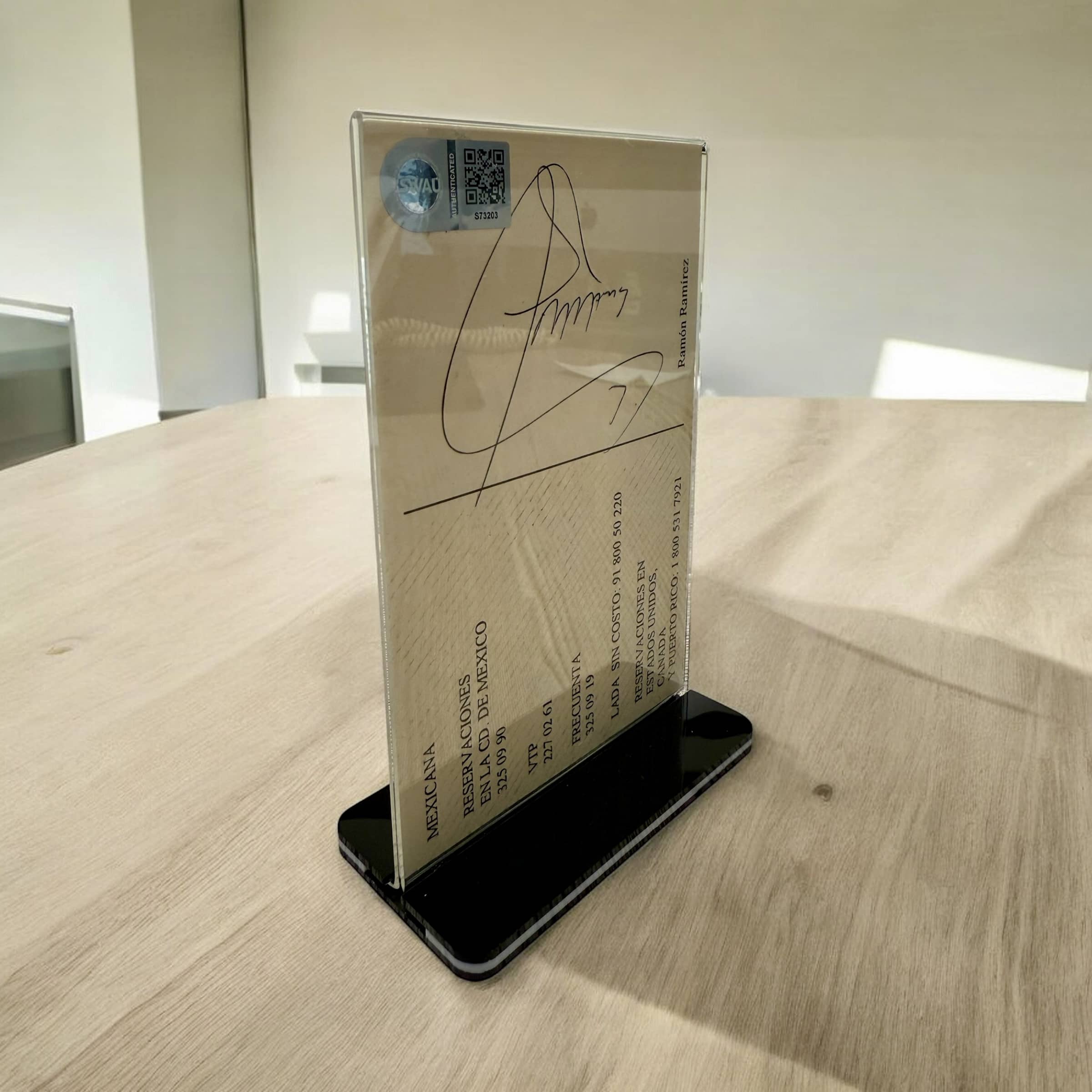 Autógrafo - Postal - Ramón Ramirez - SWAU - Imagen 7