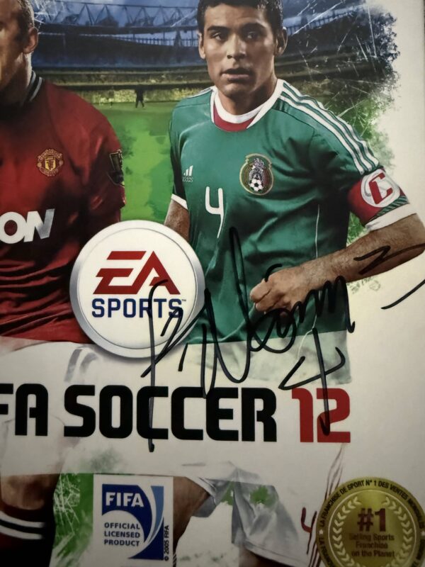 Autógrafo Rafa Marquez - FIFA 2012  - Wii - JSA - Imagen 4