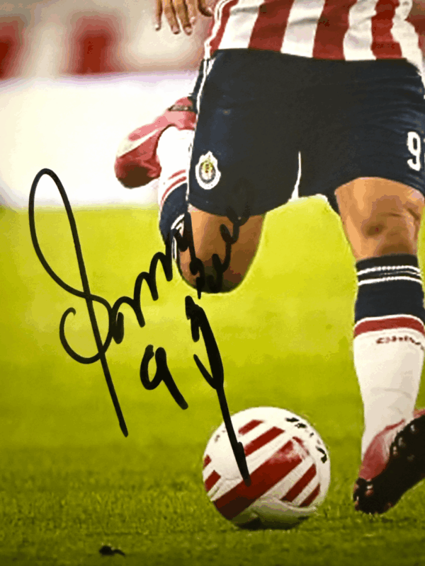 Autógrafo Omar Bravo - Imagen 2
